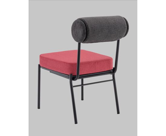 Стул обеденный Ponpoun тёмно-серый бордо, изображение 9 | Интернет магазин мебели и декора LifeDekor