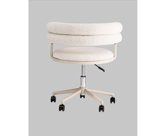 Стул офисный Ponty светло-серый серые ножки, изображение 9 | Интернет магазин мебели и декора LifeDekor