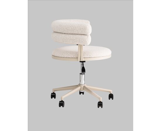 Стул офисный Ponty светло-серый серые ножки, изображение 8 | Интернет магазин мебели и декора LifeDekor