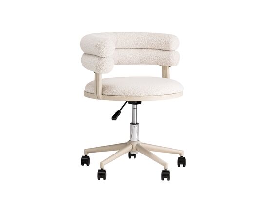 Стул офисный Ponty светло-серый серые ножки | Интернет магазин мебели и декора LifeDekor