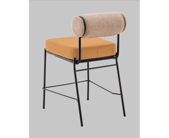 Стул полубарный Ponpoun бежевый терракотовый, изображение 7 | Интернет магазин мебели и декора LifeDekor