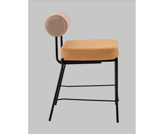 Стул полубарный Ponpoun бежевый терракотовый, изображение 4 | Интернет магазин мебели и декора LifeDekor