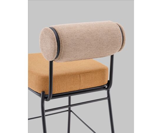 Стул полубарный Ponpoun бежевый терракотовый, изображение 8 | Интернет магазин мебели и декора LifeDekor