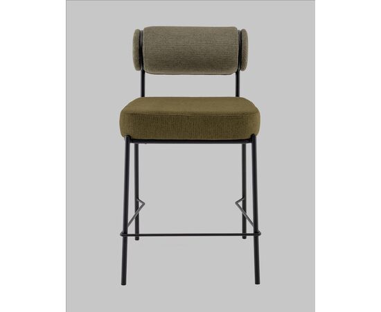 Стул полубарный Ponpoun зелёный, изображение 3 | Интернет магазин мебели и декора LifeDekor