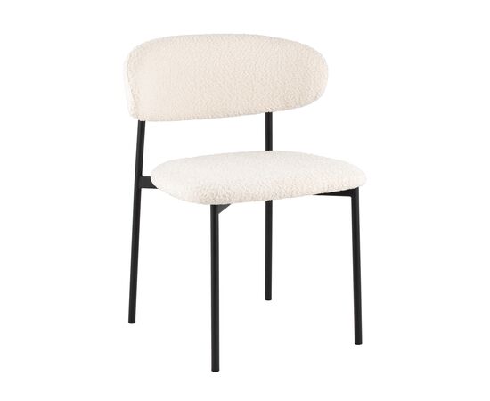 Стул Sevyn букле молочный | Интернет магазин мебели и декора LifeDekor