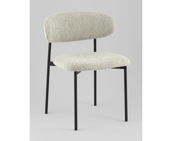 Стул Sevyn букле мятный, изображение 2 | Интернет магазин мебели и декора LifeDekor