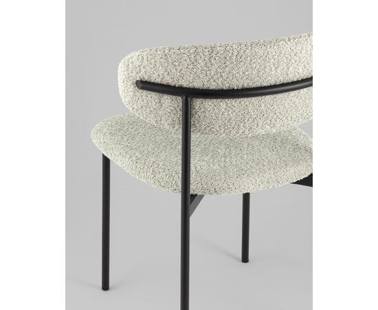 Стул Sevyn букле мятный, изображение 7 | Интернет магазин мебели и декора LifeDekor