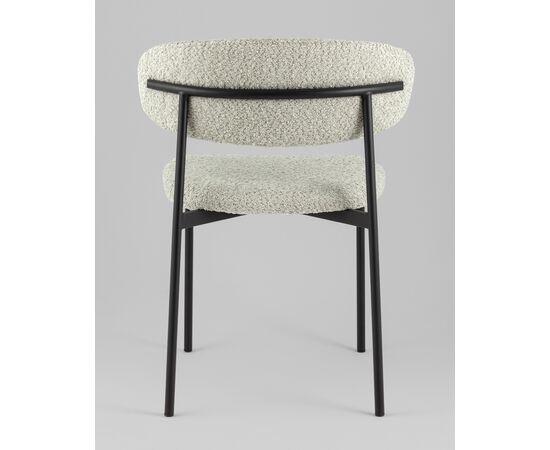 Стул Sevyn букле мятный, изображение 5 | Интернет магазин мебели и декора LifeDekor