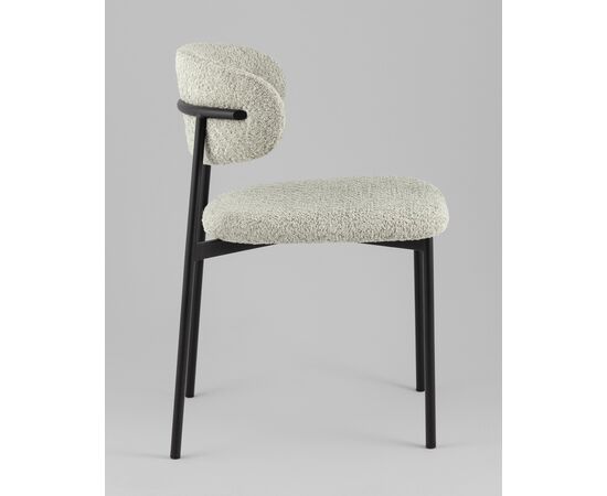 Стул Sevyn букле мятный, изображение 4 | Интернет магазин мебели и декора LifeDekor