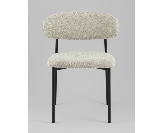 Стул Sevyn букле мятный, изображение 3 | Интернет магазин мебели и декора LifeDekor