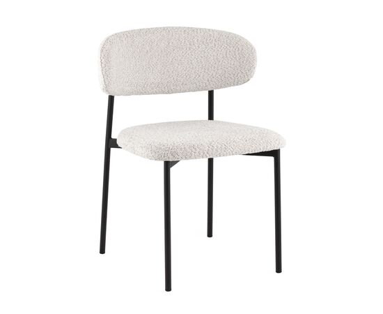 Стул Sevyn букле светло-серый | Интернет магазин мебели и декора LifeDekor