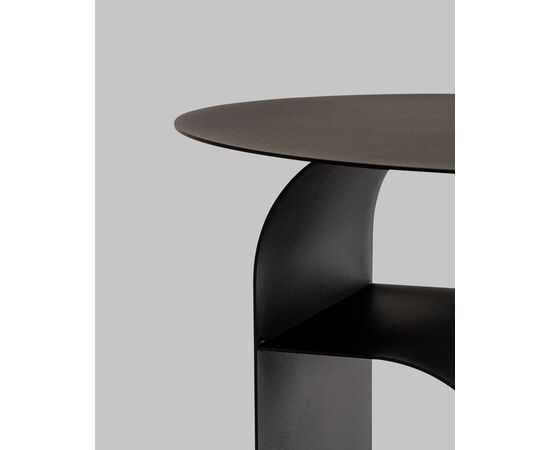 Журнальный столик Arwel металл черный, изображение 9 | Интернет магазин мебели и декора LifeDekor