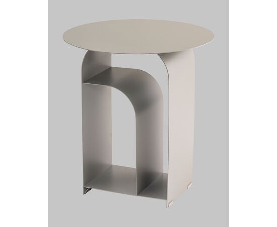 Журнальный столик Arwel металл темно-серый, изображение 3 | Интернет магазин мебели и декора LifeDekor