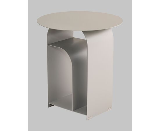 Журнальный столик Arwel металл темно-серый, изображение 4 | Интернет магазин мебели и декора LifeDekor