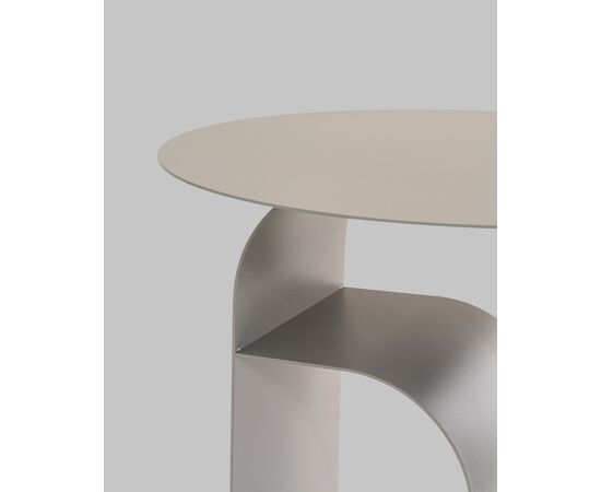 Журнальный столик Arwel металл темно-серый, изображение 7 | Интернет магазин мебели и декора LifeDekor