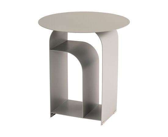 Журнальный столик Arwel металл темно-серый | Интернет магазин мебели и декора LifeDekor