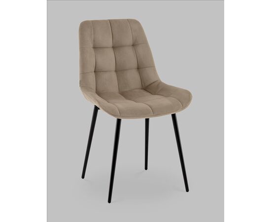 Стул Флекс N велюр капучино, изображение 2 | Интернет магазин мебели и декора LifeDekor