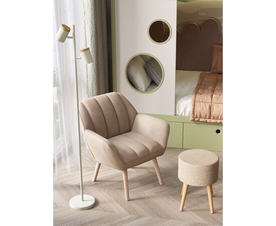 Кресло Руди мокка, изображение 4 | Интернет магазин мебели и декора LifeDekor