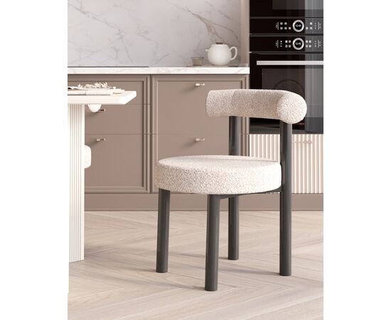 Стул обеденный Tomo бежевый, изображение 3 | Интернет магазин мебели и декора LifeDekor