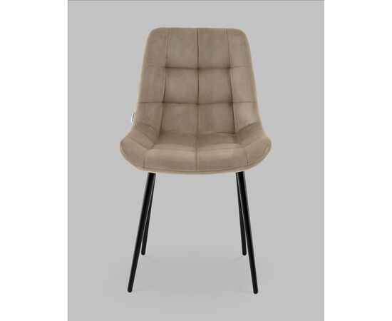 Стул Флекс N велюр капучино, изображение 3 | Интернет магазин мебели и декора LifeDekor