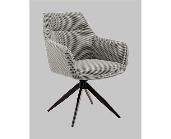 Стул обеденный Enid серо-зеленый ткань Sonic, изображение 2 | Интернет магазин мебели и декора LifeDekor