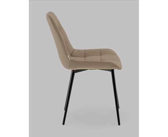 Стул Флекс N велюр капучино, изображение 4 | Интернет магазин мебели и декора LifeDekor