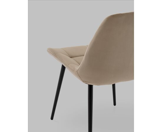 Стул Флекс N велюр капучино, изображение 7 | Интернет магазин мебели и декора LifeDekor