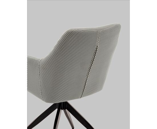 Стул обеденный Enid серо-зеленый ткань Sonic, изображение 7 | Интернет магазин мебели и декора LifeDekor