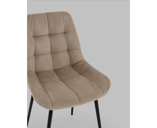 Стул Флекс N велюр капучино, изображение 8 | Интернет магазин мебели и декора LifeDekor