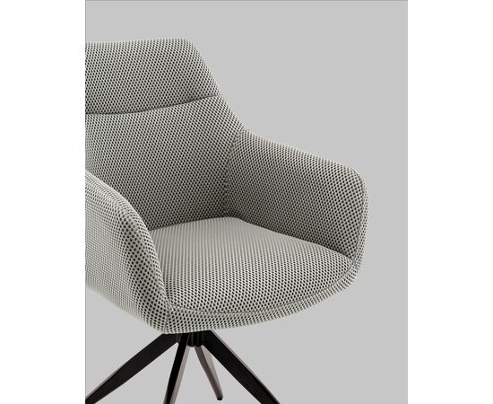 Стул обеденный Enid серо-зеленый ткань Sonic, изображение 8 | Интернет магазин мебели и декора LifeDekor