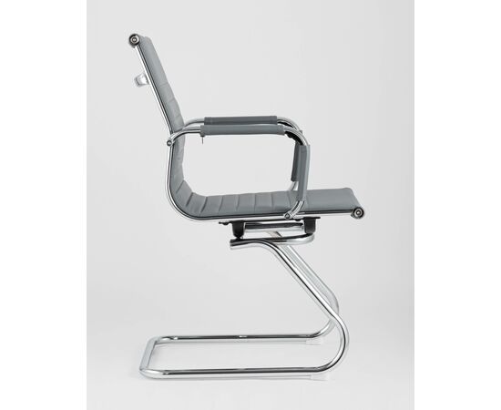 Кресло для посетителей TopChairs Visit серое 2 шт., изображение 6 | Интернет магазин мебели и декора LifeDekor