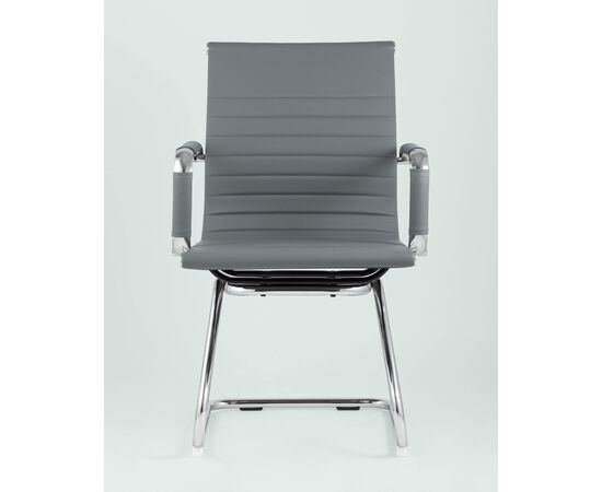 Кресло для посетителей TopChairs Visit серое 2 шт., изображение 5 | Интернет магазин мебели и декора LifeDekor