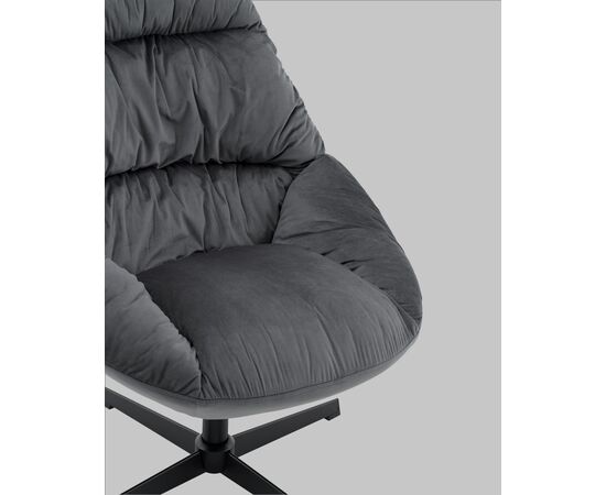 Кресло Оррелл серый, изображение 8 | Интернет магазин мебели и декора LifeDekor