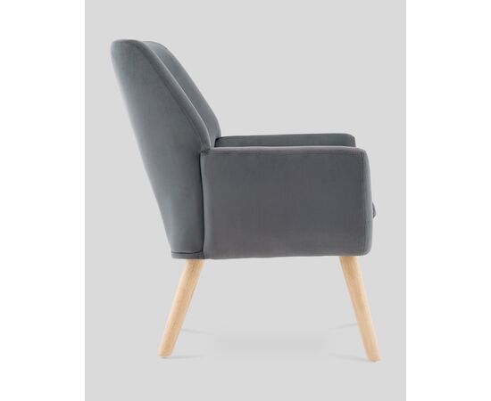 Кресло Райт серый, изображение 4 | Интернет магазин мебели и декора LifeDekor