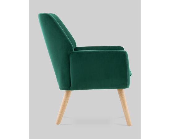 Кресло Райт тёмно-зелёный, изображение 4 | Интернет магазин мебели и декора LifeDekor