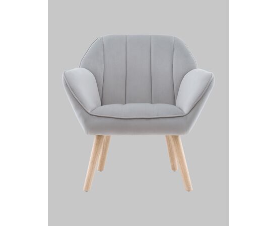 Кресло Руди серебристый, изображение 3 | Интернет магазин мебели и декора LifeDekor