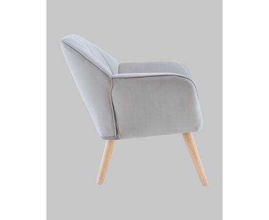 Кресло Руди серебристый, изображение 4 | Интернет магазин мебели и декора LifeDekor