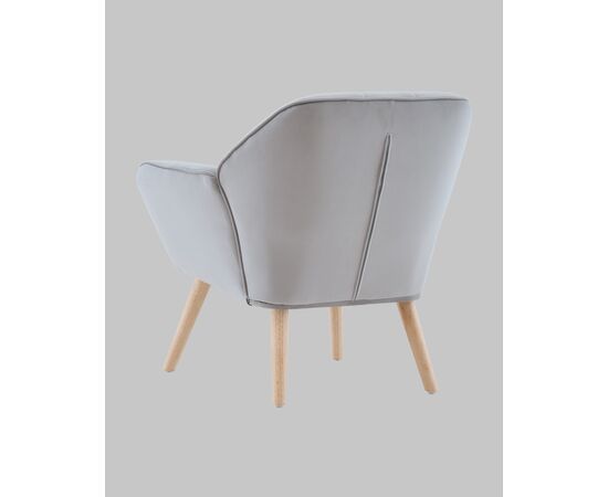 Кресло Руди серебристый, изображение 6 | Интернет магазин мебели и декора LifeDekor