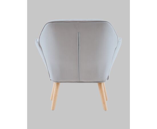 Кресло Руди серебристый, изображение 5 | Интернет магазин мебели и декора LifeDekor