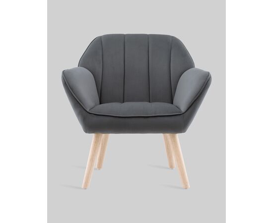 Кресло Руди серый, изображение 3 | Интернет магазин мебели и декора LifeDekor