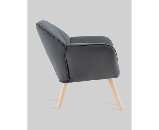 Кресло Руди серый, изображение 4 | Интернет магазин мебели и декора LifeDekor