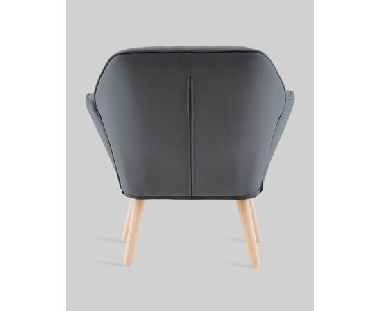 Кресло Руди серый, изображение 5 | Интернет магазин мебели и декора LifeDekor