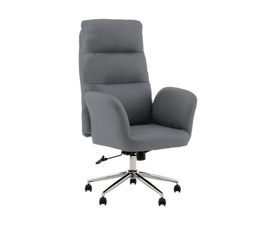 Кресло руководителя TopChairs Solid серый | Интернет магазин мебели и декора LifeDekor