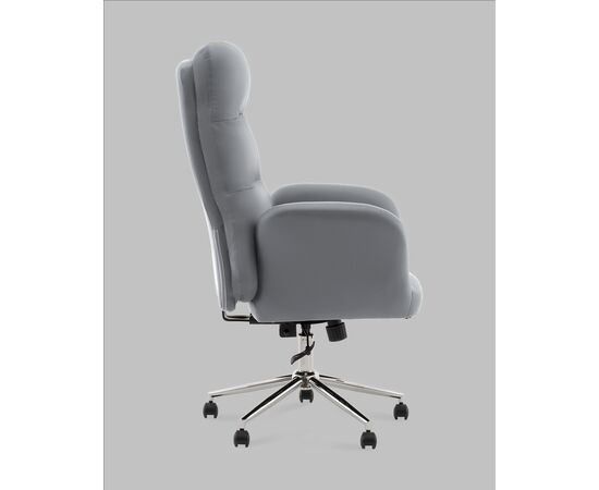 Кресло руководителя TopChairs Solid серый, изображение 6 | Интернет магазин мебели и декора LifeDekor