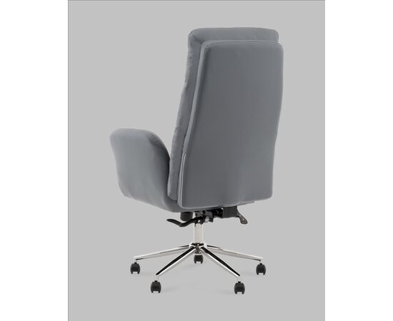 Кресло руководителя TopChairs Solid серый, изображение 8 | Интернет магазин мебели и декора LifeDekor