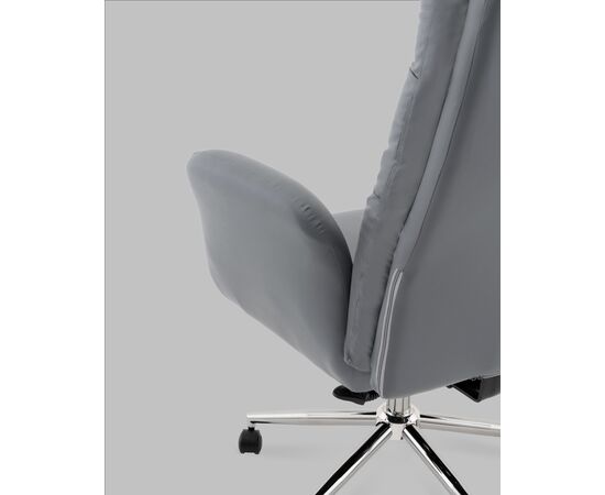 Кресло руководителя TopChairs Solid серый, изображение 9 | Интернет магазин мебели и декора LifeDekor