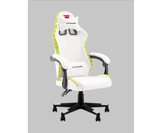 Кресло спортивное TopChairs Druid белый, изображение 6 | Интернет магазин мебели и декора LifeDekor