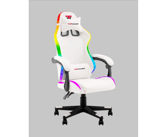 Кресло спортивное TopChairs Druid белый, изображение 7 | Интернет магазин мебели и декора LifeDekor