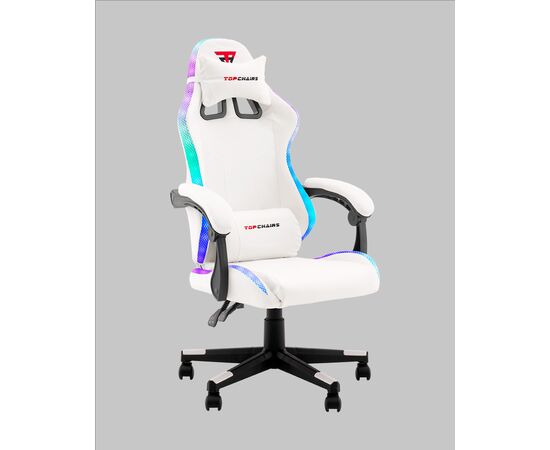 Кресло спортивное TopChairs Druid белый, изображение 9 | Интернет магазин мебели и декора LifeDekor