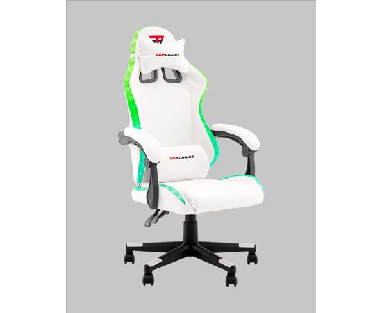 Кресло спортивное TopChairs Druid белый, изображение 8 | Интернет магазин мебели и декора LifeDekor